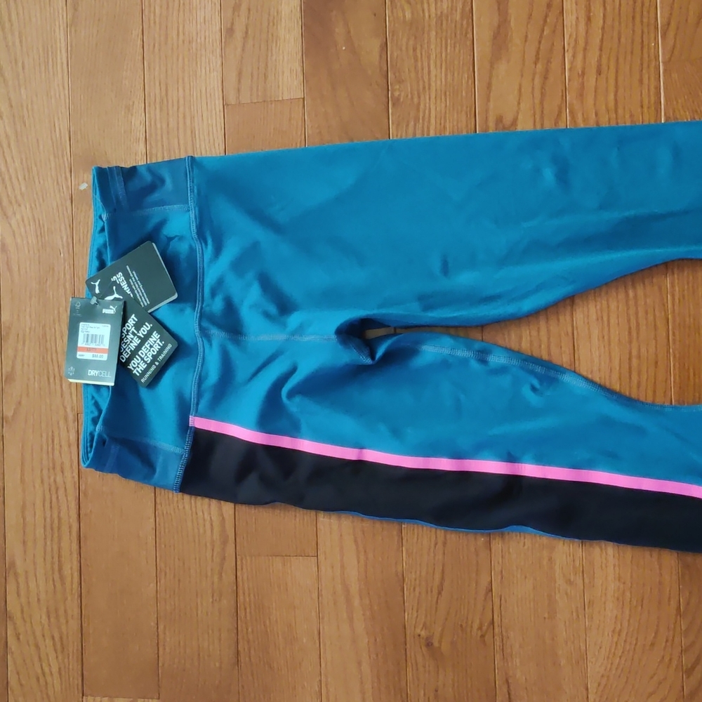 High Rise 7/8 Tight digi-bleu women's leggings - Picture 8 of 10